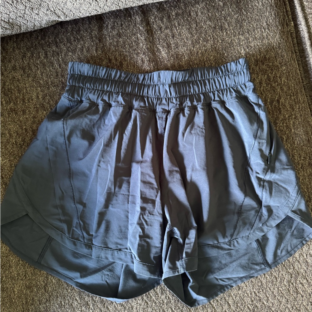 Track that 5 inch high-rise shorts from Lululemon